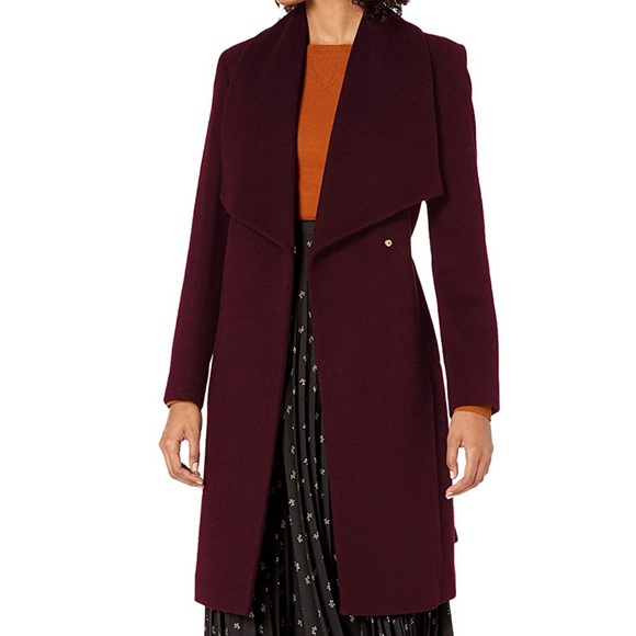 cole haan signature wrap coat